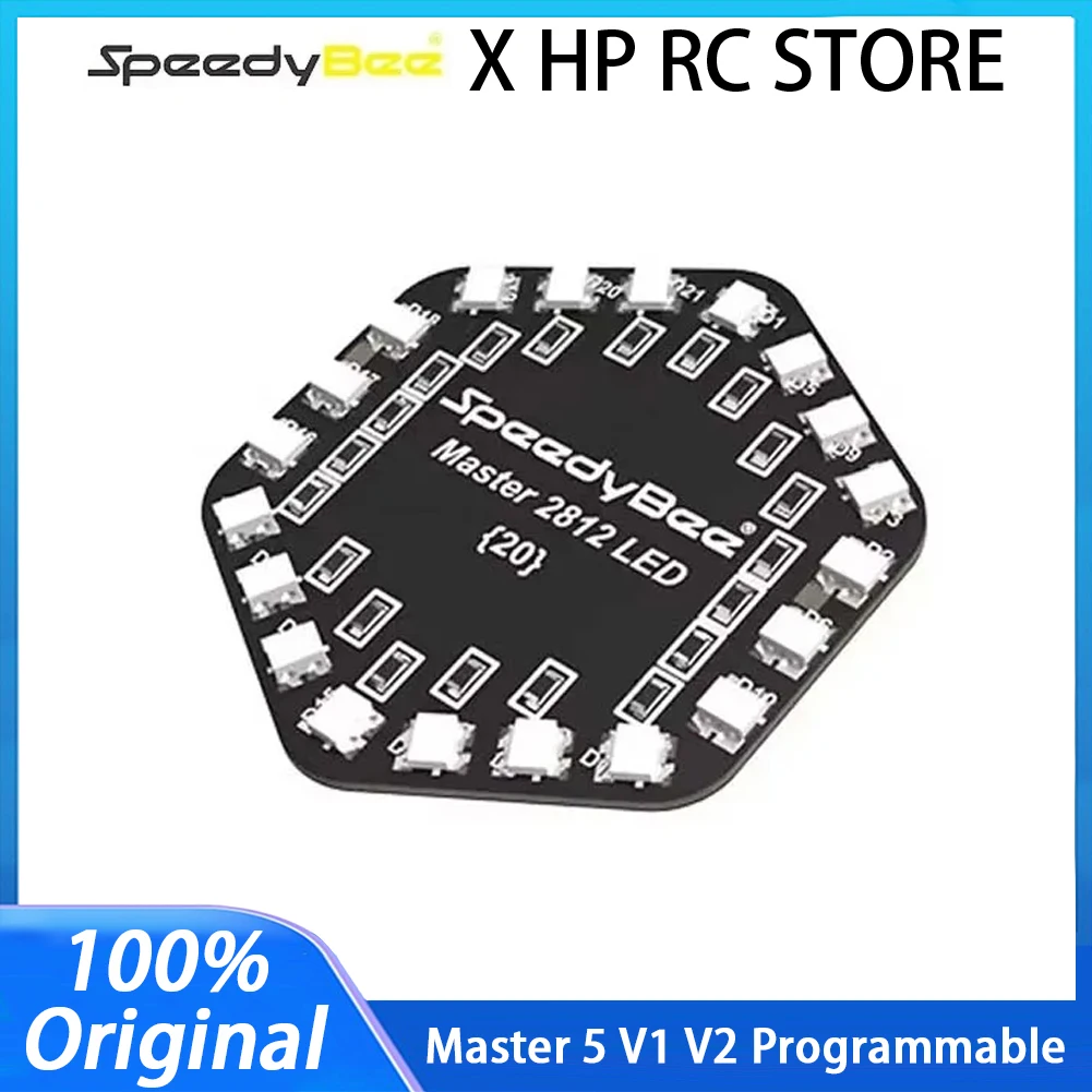 

Программируемый сотовый светодиод SpeedyBee Master 5 V1/V2 2812 для гоночного дрона FPV