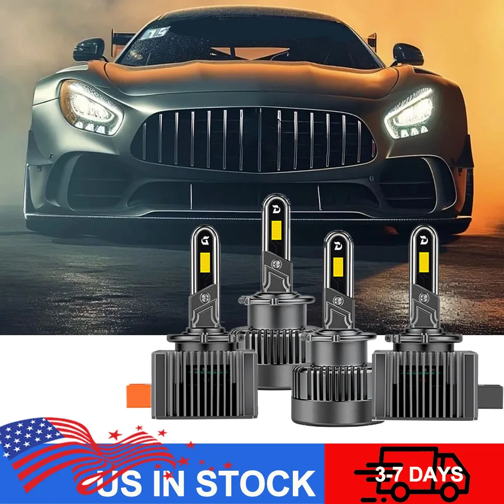 

Roadsun D1S D1R D3S D3R LED Headlight Bulbs 80W 8000LM D2S D2R D4S LED Car Lamp for VW Golf 6 for BMW E92 E70 for Mercedes W212