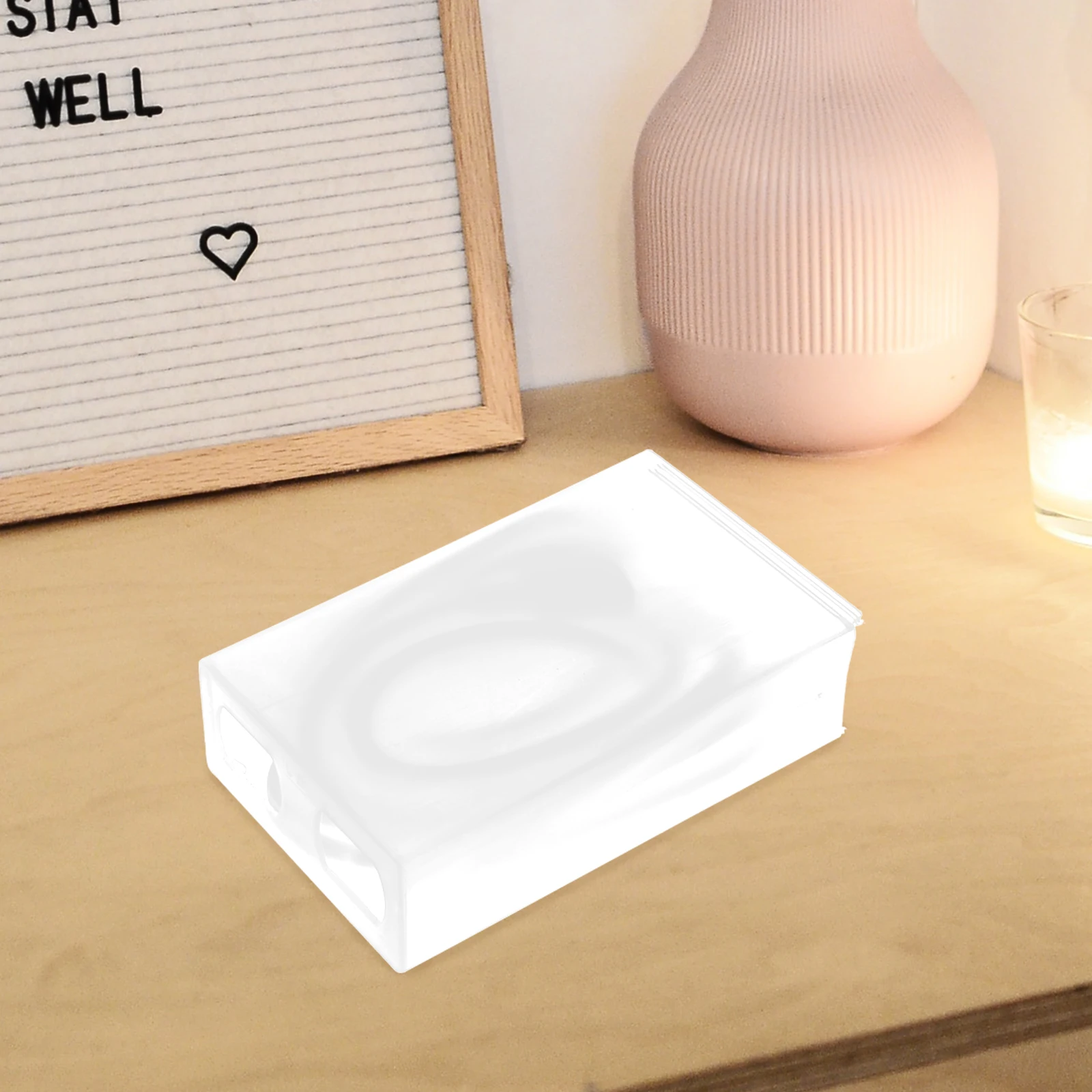 

Plastic Storage Box Small Transparent Divided Organizers Beads Cables Coins Jewelry Crafts School Supplies Office Home Cord