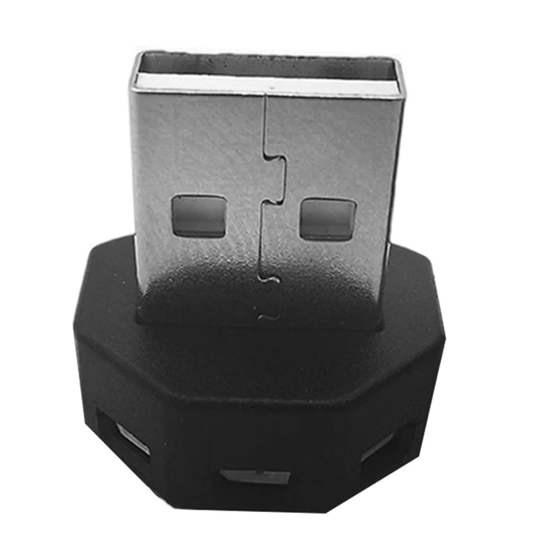 ABZW 자동차 인테리어 조명 램프 콘솔용 조정 가능한 RGB 멀티 컬러 분위기 조명 Usb 포트