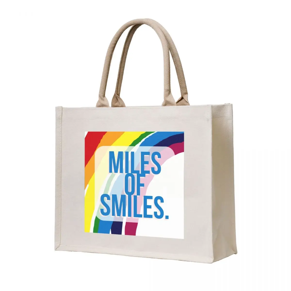 

Miles Of Smiles. Tote Bag Reusable bags bags woman 2025 custom bags tote bag