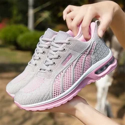 Flat Sole Openwork Sneakers Sport Walking Moccasin Girl Women's Luxury Flat Shoes Imported Funny Womenshoes Basket Fitness