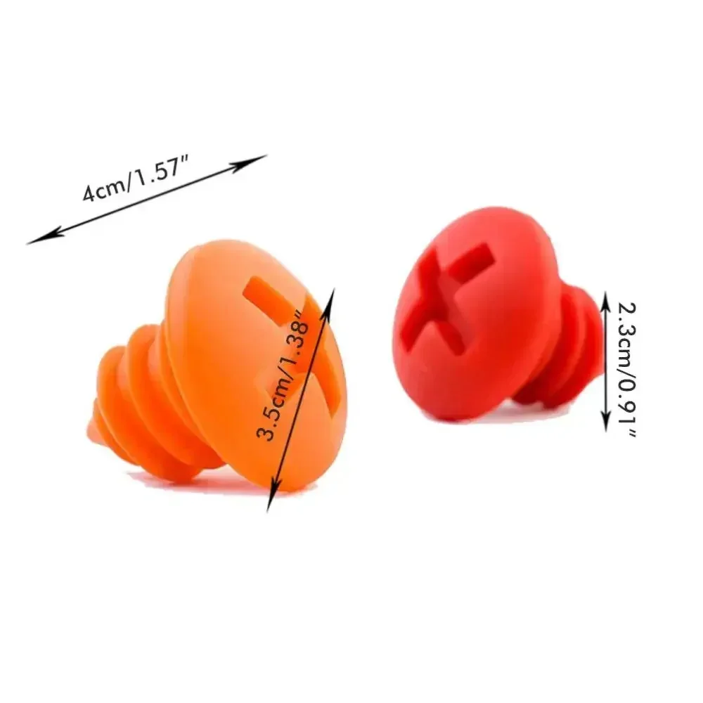 Creative Screw Design Silicone Wine Bottle Stopper, Reusable Air Tight Leakproof Bottle Plug, Home Bar Kitchen Party Accessories
