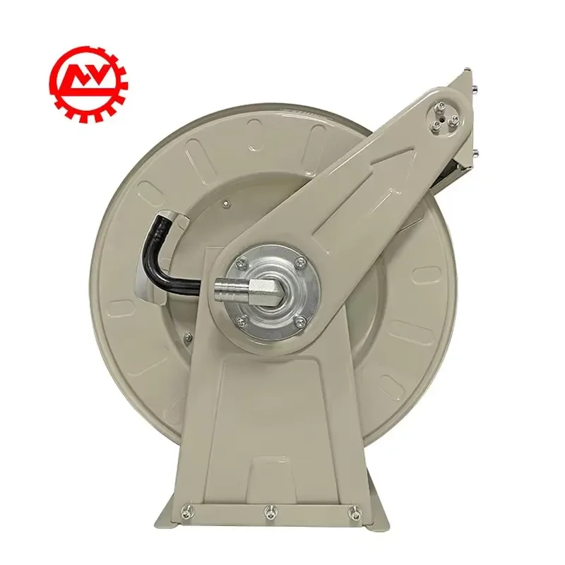 34 Inch 20 Meters Professional Heavy Spring Driver Self Rewind Automatic Fuel Retractable Diesel Hose Reel