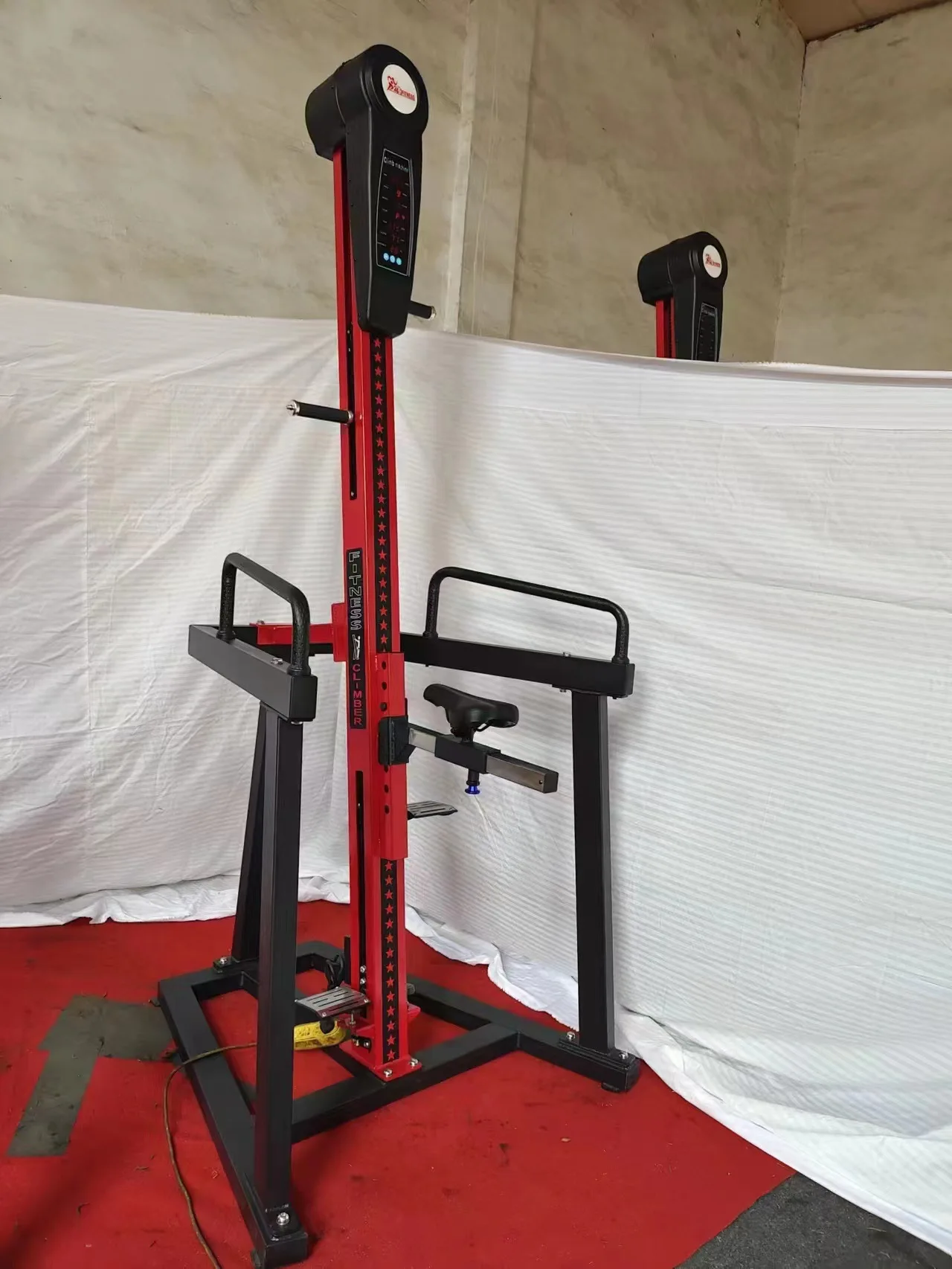 Vertical Climber Machine, Smart Resistance Climbing Machine for Home Gym, Manual Stepper Fitness Equipment, Cardio Workout