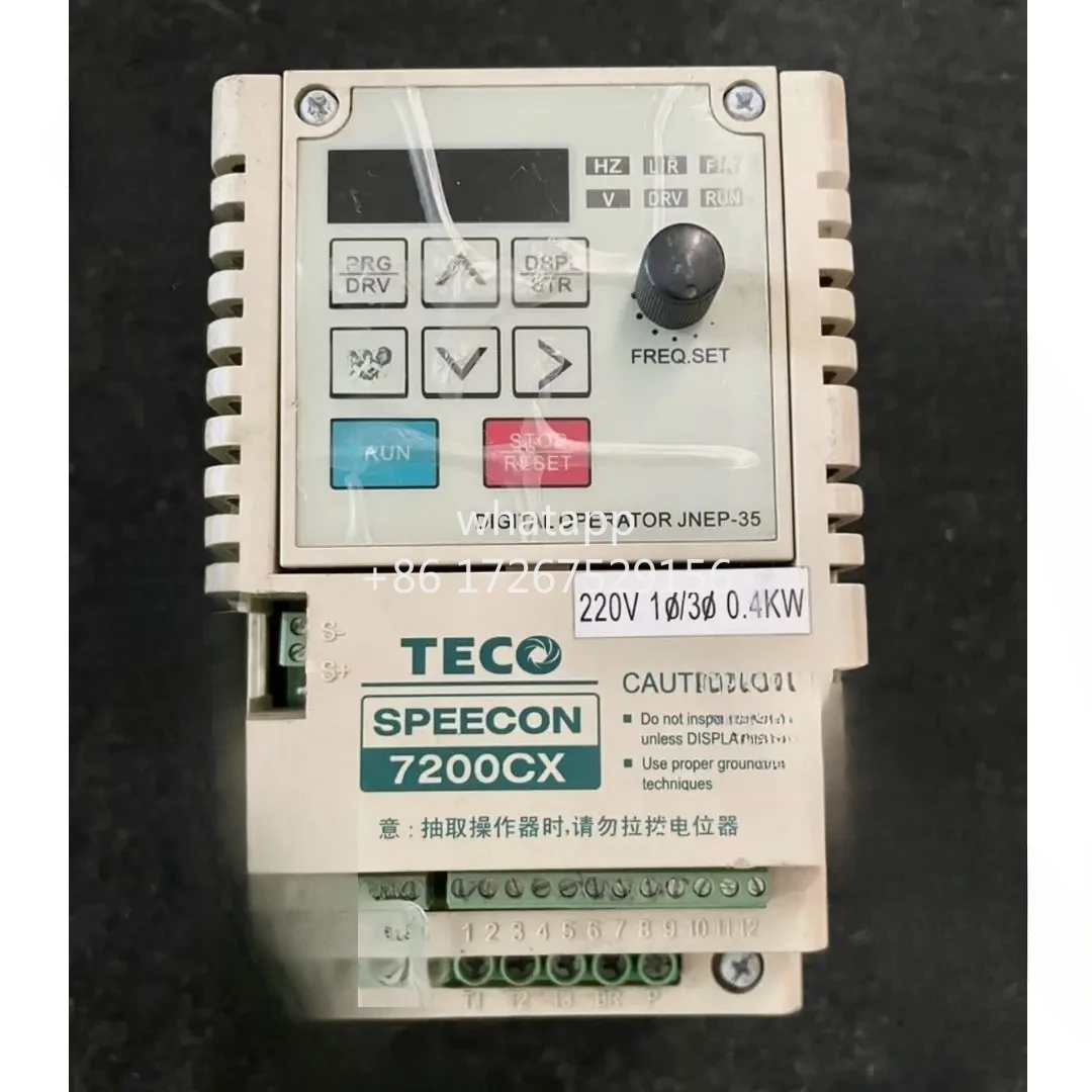 

Used JNTSBDBAR500JK inverter 0.4KW Test OK Fast Shipping