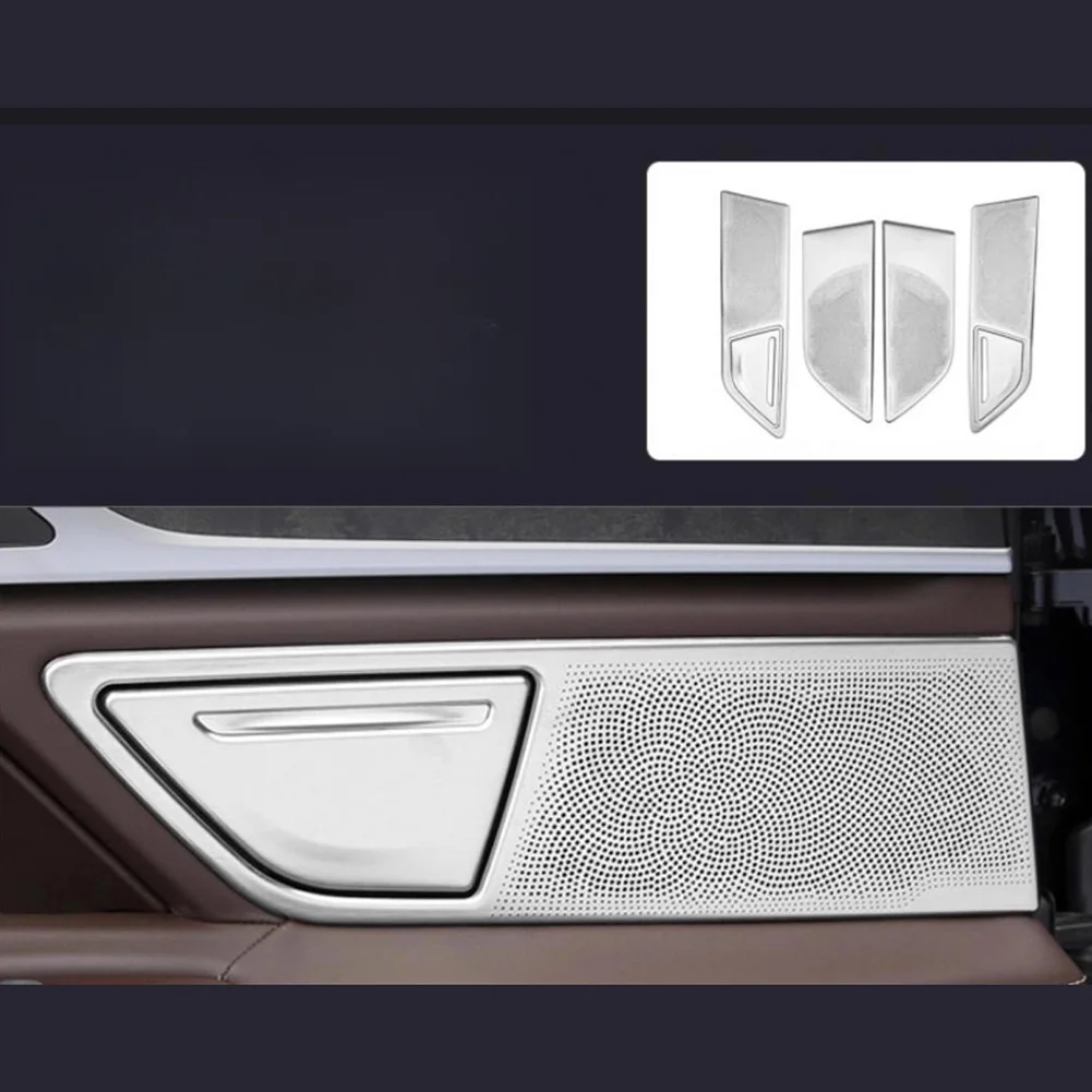 Car Interior Decoration Car Speaker Cover Stylish Car Sticker Cover Car Sticker Decal Scratch Protection Car Interior
