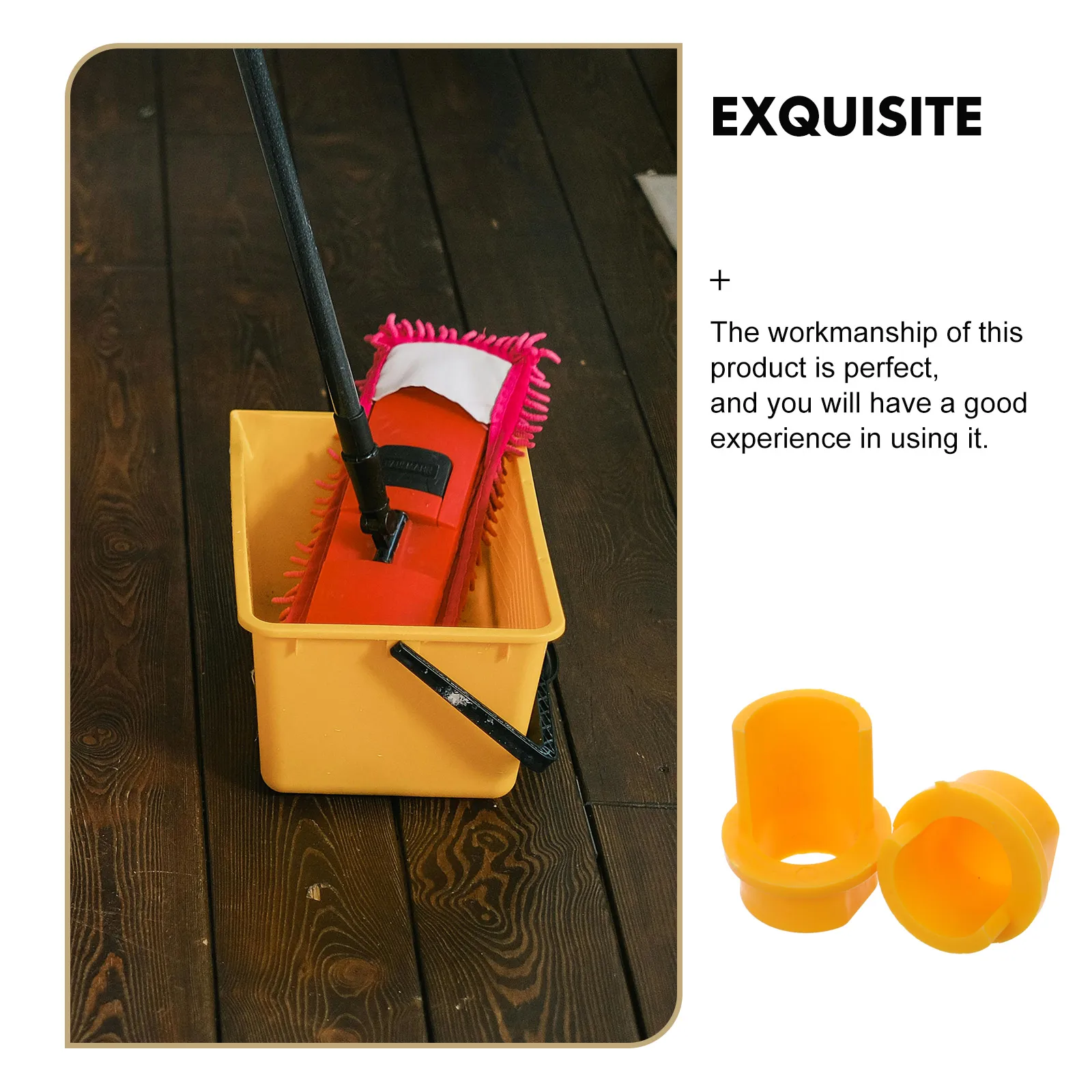 

2 Pcs Mop Bucket Accessories Plastic Stopper Large Capacity Cleaning Tool Home Mopping Wash Bucket Plug Household Replacement