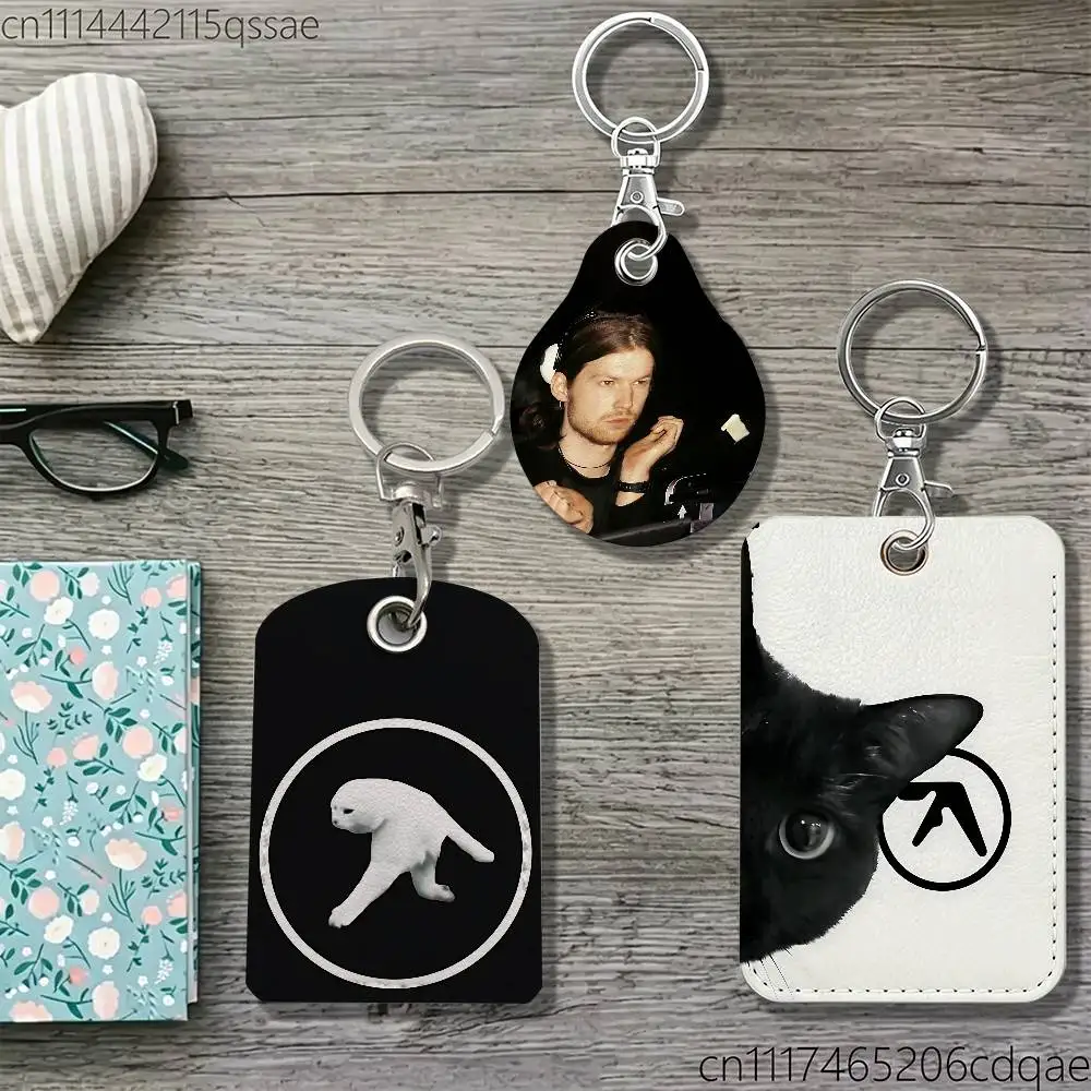 A-Aphex Twin Drukqs Syro Magnetic keychain case For Apple Airtags