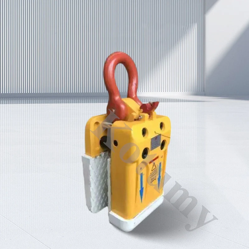 High Quality 1000kg Stone Slab Liftier Clamp Granite Marble Lifting White Rubber Grip Range 15-50mm 10-30mm