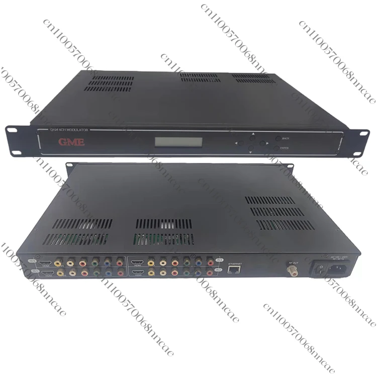 

Hot-selling high quality 4 channel 4CH QAM digital encoder high definition high definition multimedia audio video RCA audio