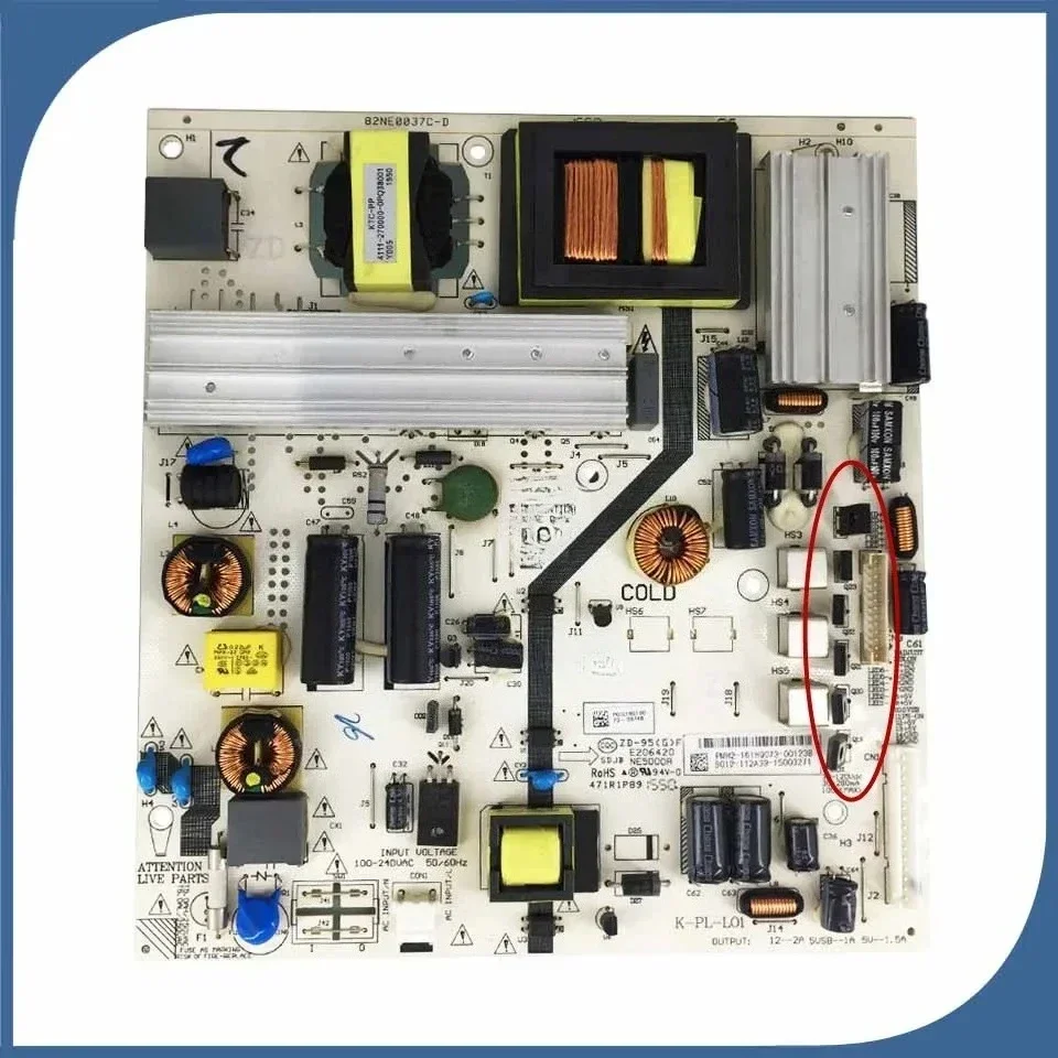 Tuyafor لوحة إمداد الطاقة L50F3700A LE50D8900 لوحة الطاقة K-PL-L01 465R1013SDJB 4702-2PLL01-A3131D01 العمل الجيد Alexa Google A