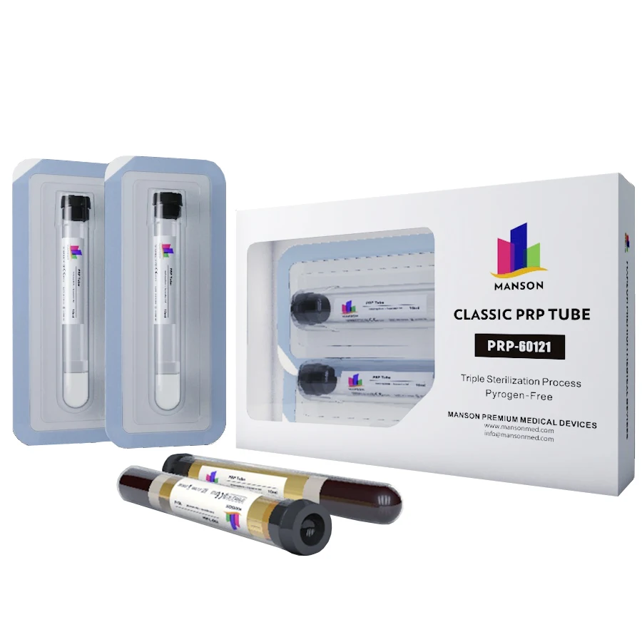 PRPMANSON  Medical Consumables  Tube Price in Medical Plasma Therapy