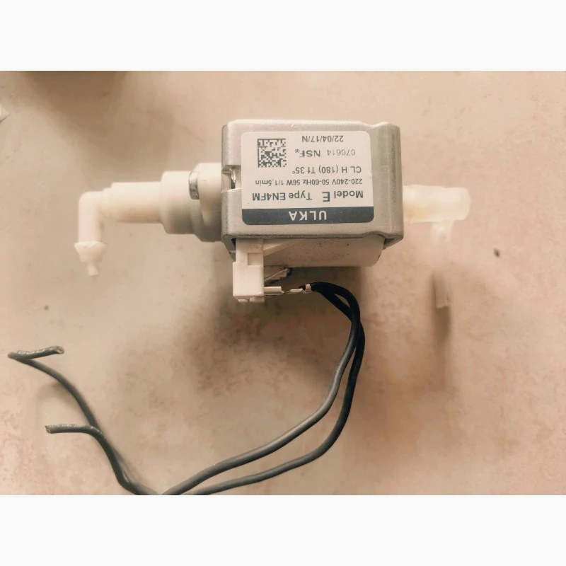 Suitable for Coffee Machine Electromagnetic Pump Water Pump Jiayin Technology ULKA Type EN4FM (56W) Second-hand