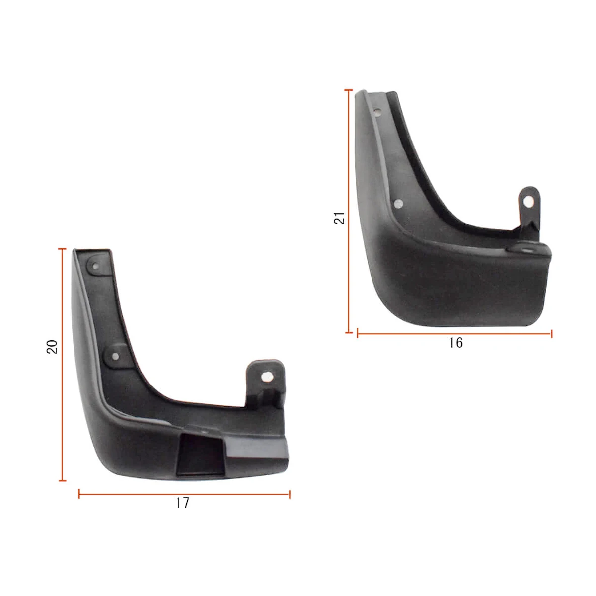 Car Mud Flaps Front Rear Splash Guards for Kia Cerato Spectra Spehia 2004 2005 2006 868312f000 Mudflaps Mudguards YC101042