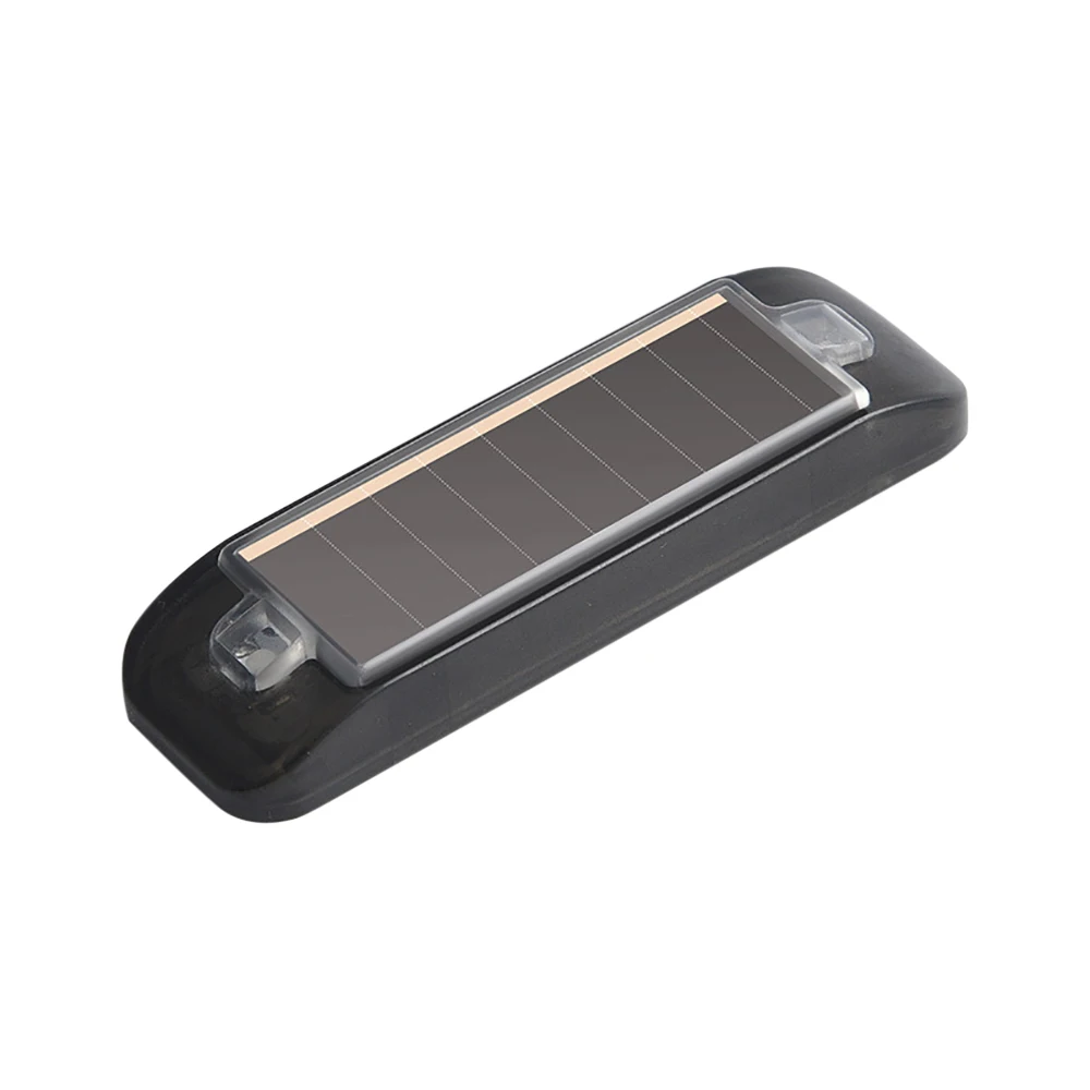 

Motorcycle Bicycle Mini LED Prevent Rear end Wireless Warning Anti-Theft Caution Light Collision Solar Power Strobe Running Lamp