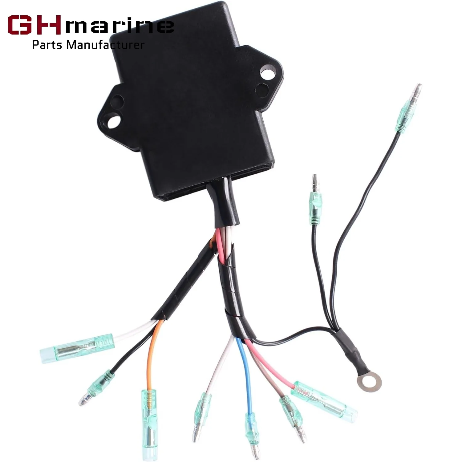 

Capacitor Discharge Ignition CDI Unit for Yamaha 8 9.9 15HP F8B F9.9A F9.9B FT9.9A FT9.9B Boat Engine 6G9-85540-20 6G9-85540-21