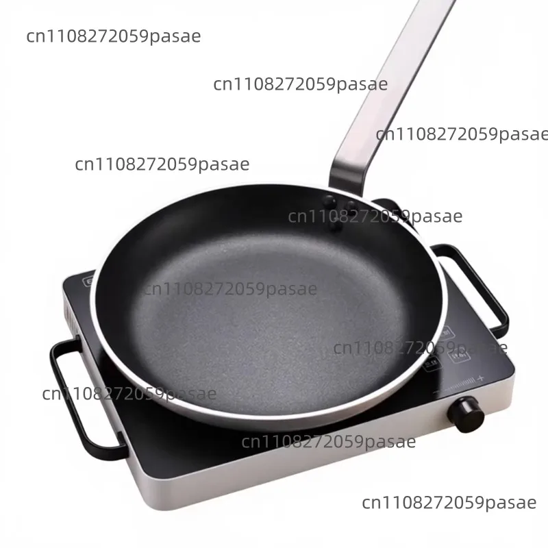 24-36Cm multi-specification 6-piece set stainless steel non-stick cookware set, universal pan and frying pan combination