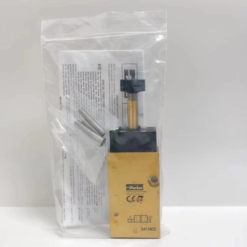Parker 341N03 Valve Body Solenoid Valve Pneumatic Components
