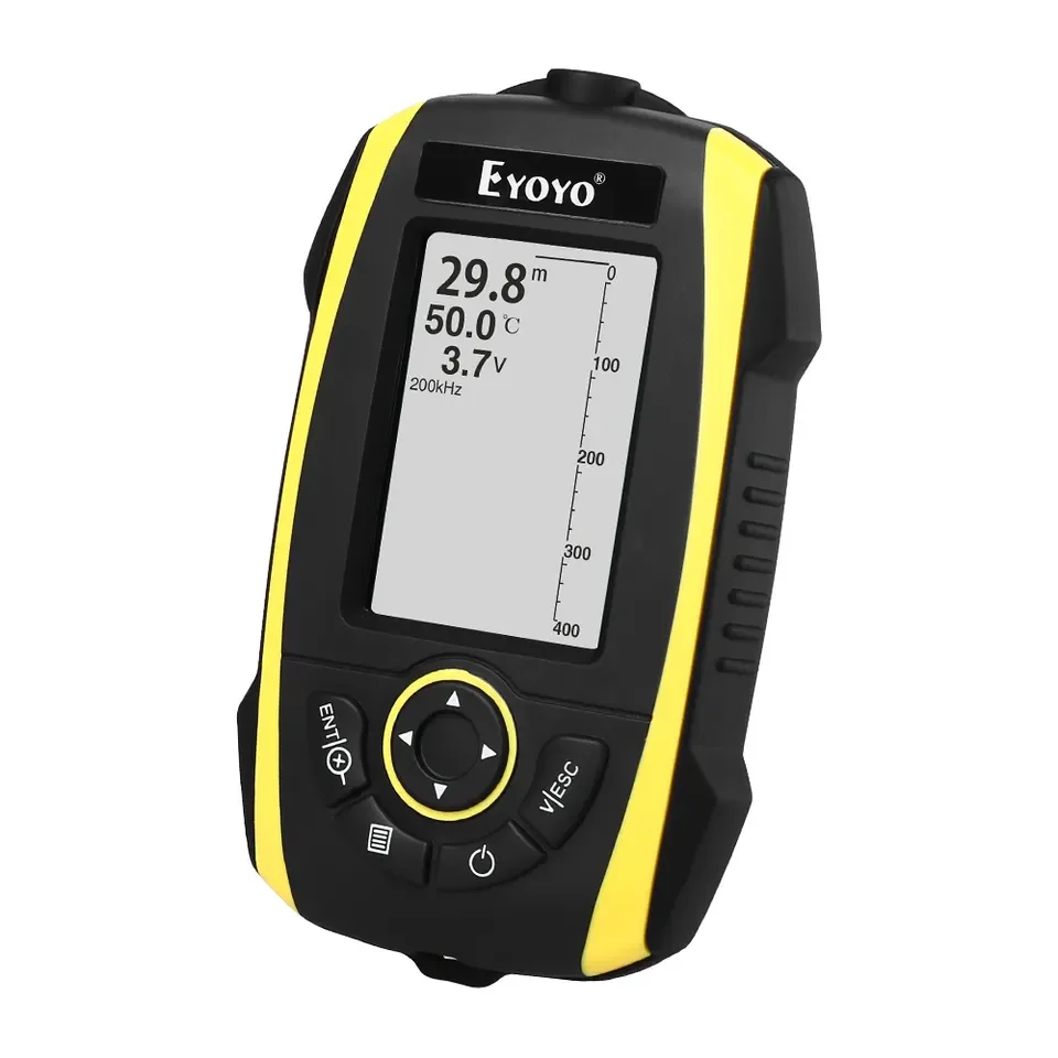 Echo Sounder Fish Finder Sonar Depth Sounder Sonar Find Fish Finder Deeper Sonar Smart Fishing E4