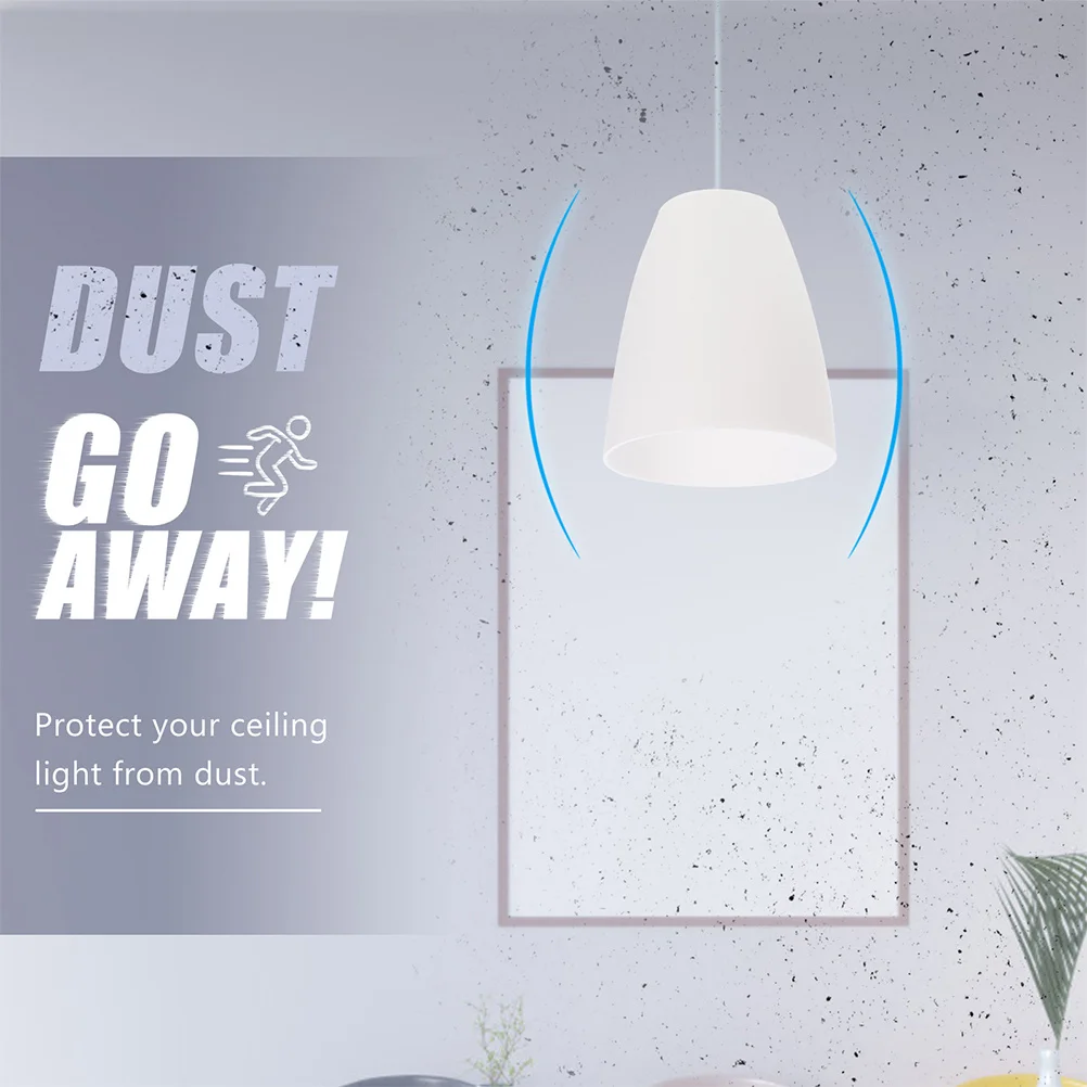 

4Pcs Plastic Lampshade Premium Light Cover for Ceiling Lamp Chandelier Warm Atmosphere Decor Home Dorm Hotel Decoration