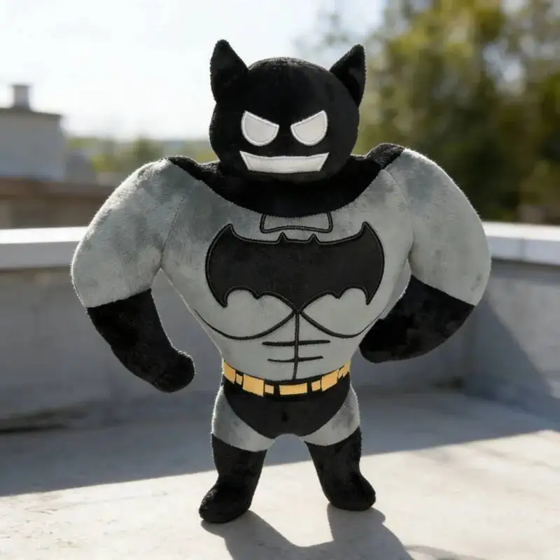 New Jason Todd Show Off Pectoral Muscles Plush Cute Red Hood Jason Todd Stuffed  Pillow Doll Batmans Toy Special Holiday Gifts - view 5