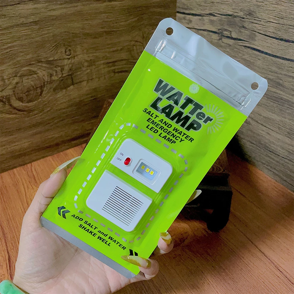 LED Salzwasser Notfall Lampe Camping Energiesparlampe Wasserdichte Tragbare Nacht Angeln Lampe Reisebedarf für Auto Im Freien