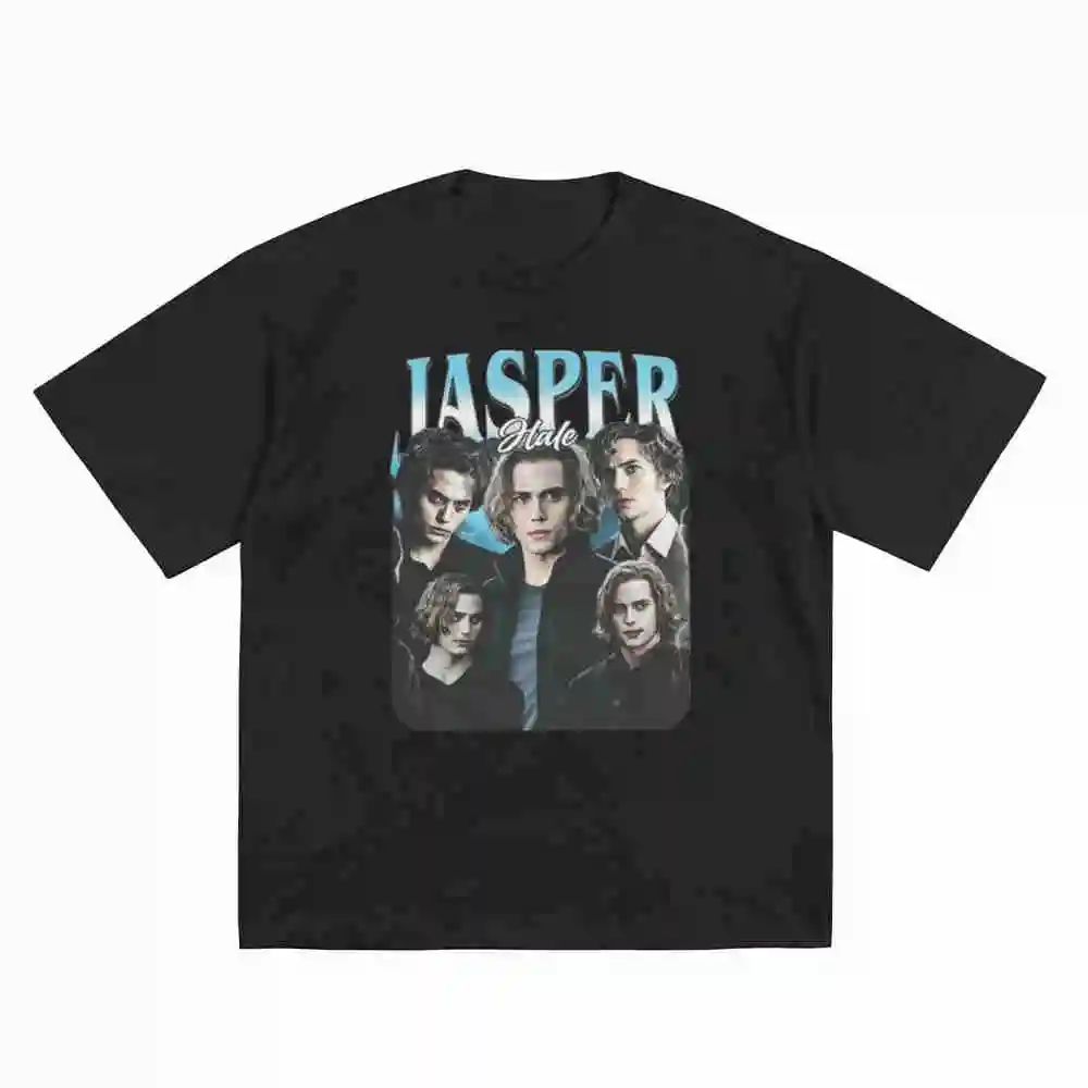 Jasper Hale Twilight Fan Short Sleeve Tee 100% Cotton T-Shirt