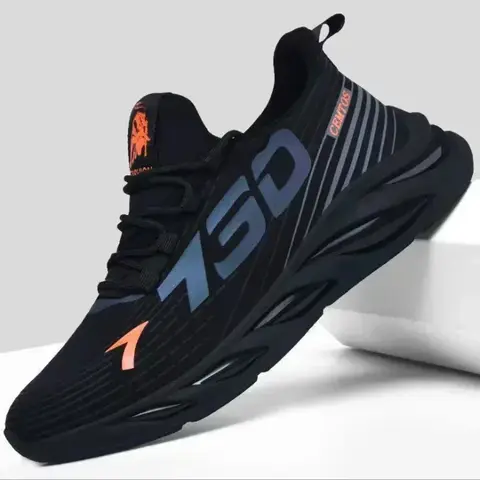 New Summer Men's Breathable Mesh Running Shoes Lightweight Sports Leisure Fashion Sneakers Trendy Brand