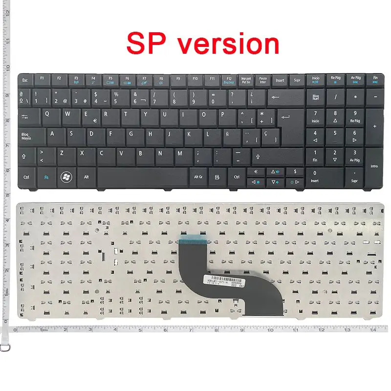 RU/UK/US/SP laptop keyboard for Acer aspire E1-571 E1-571G E1 E1-521 E1-531 E1-531G TM8571 MP-09G33SU-698 PK130DQ2A04 RU