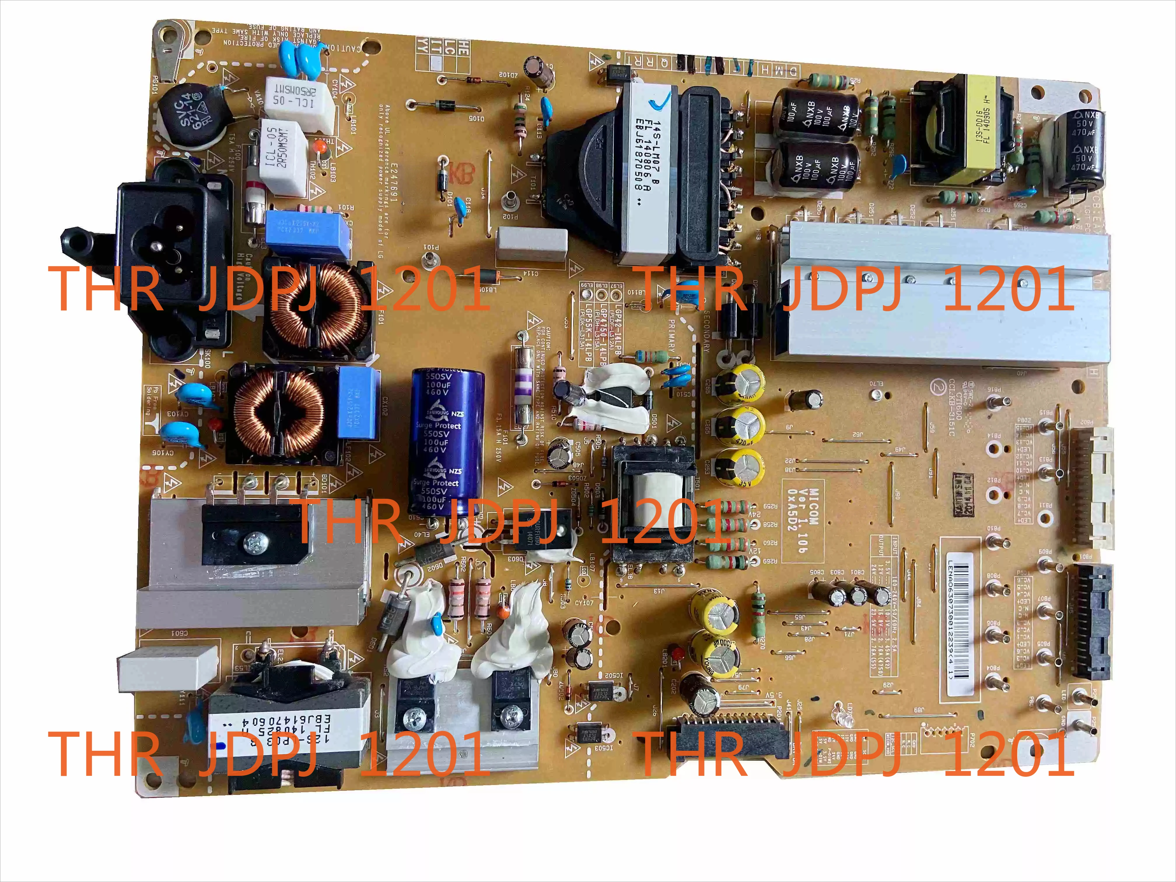Плата питания DB EAX65424001 LGP55K-14LPB для LG 55GB7800-CC 55LB730V-2D 55LB670V-ZA 47LB700V-ZG 55LB7500 55LB7200 Плата питания DB EAX65424001 LGP55K-14LPB для LG 55GB7800-CC 55LB730V-2D 55LB670V-ZA 47LB700V-ZG 55LB7500 55LB7200