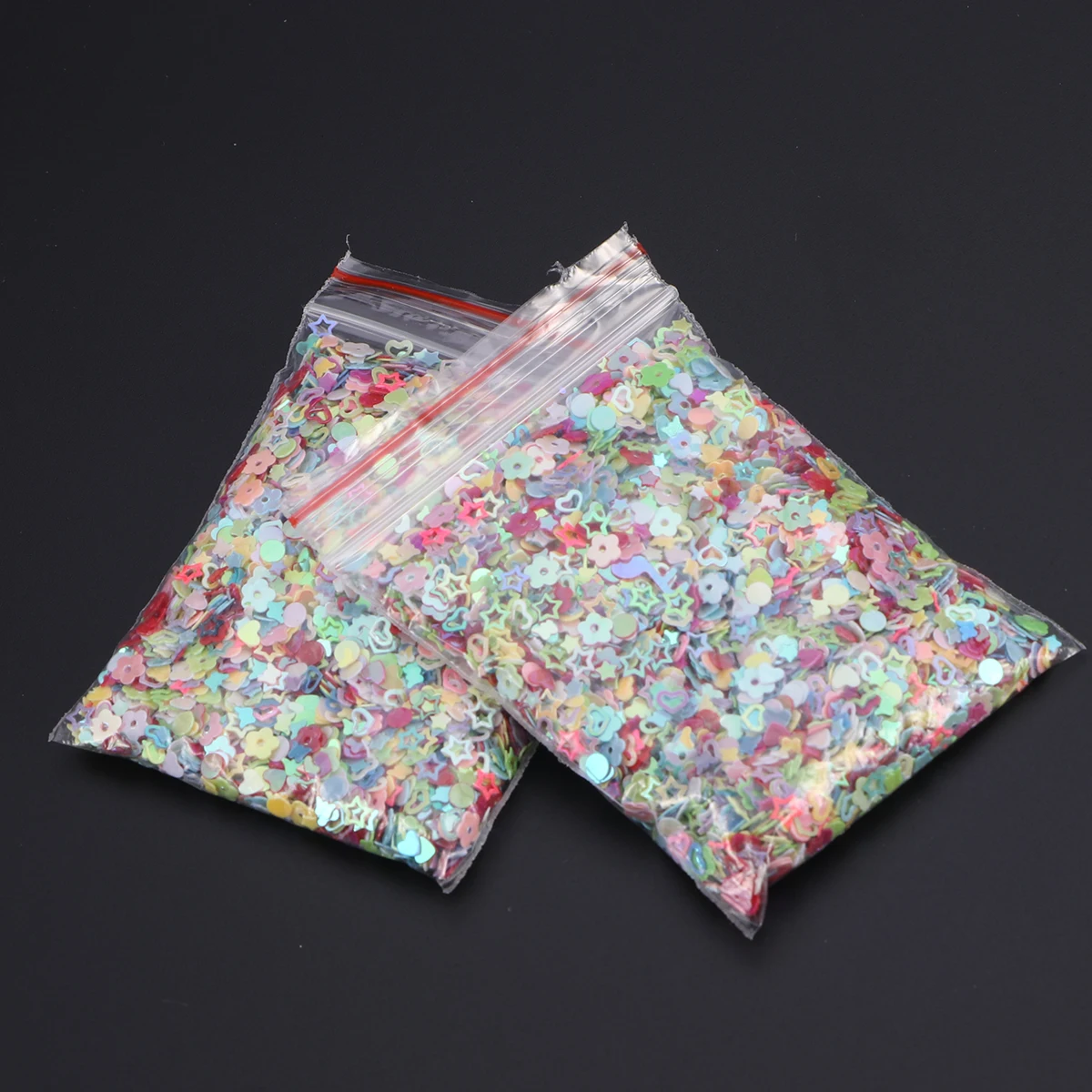 Vibrant Glitter Sequins For Embellishing Crafts And Party Decorations With Easy Use