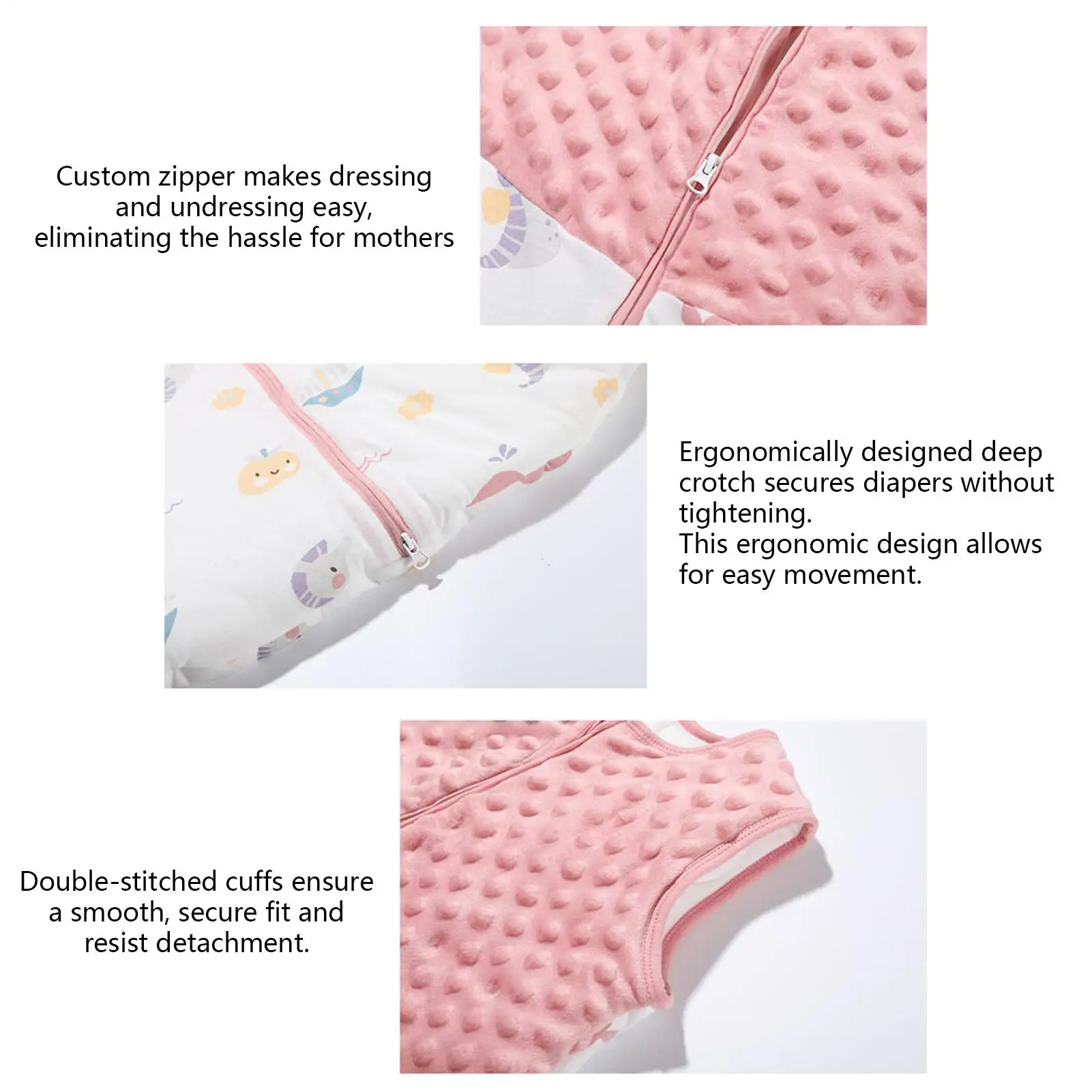 Sacco nanna per bambini Coperte per asilo nido morbide e leggere in cotone Sacco nanna in cotone per la casa Ospedale Parco All'aperto Estate Inverno Nuovo