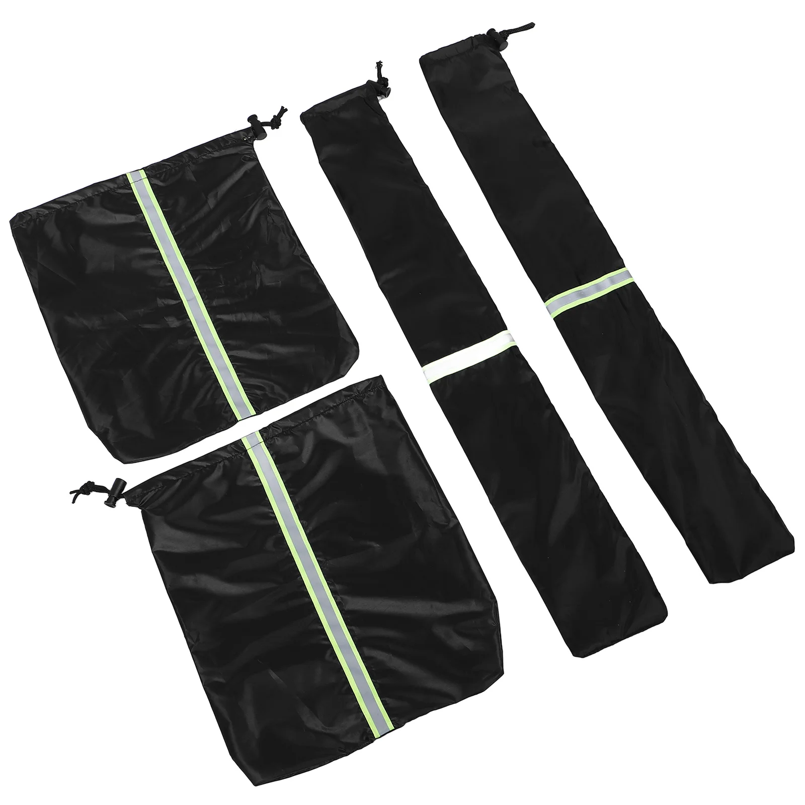 

4pcs Cover For Ice Snow Winter Universal Fit Outdoor Protection Shield Wiper Waterproof Durable Covers Weather Shield For Car