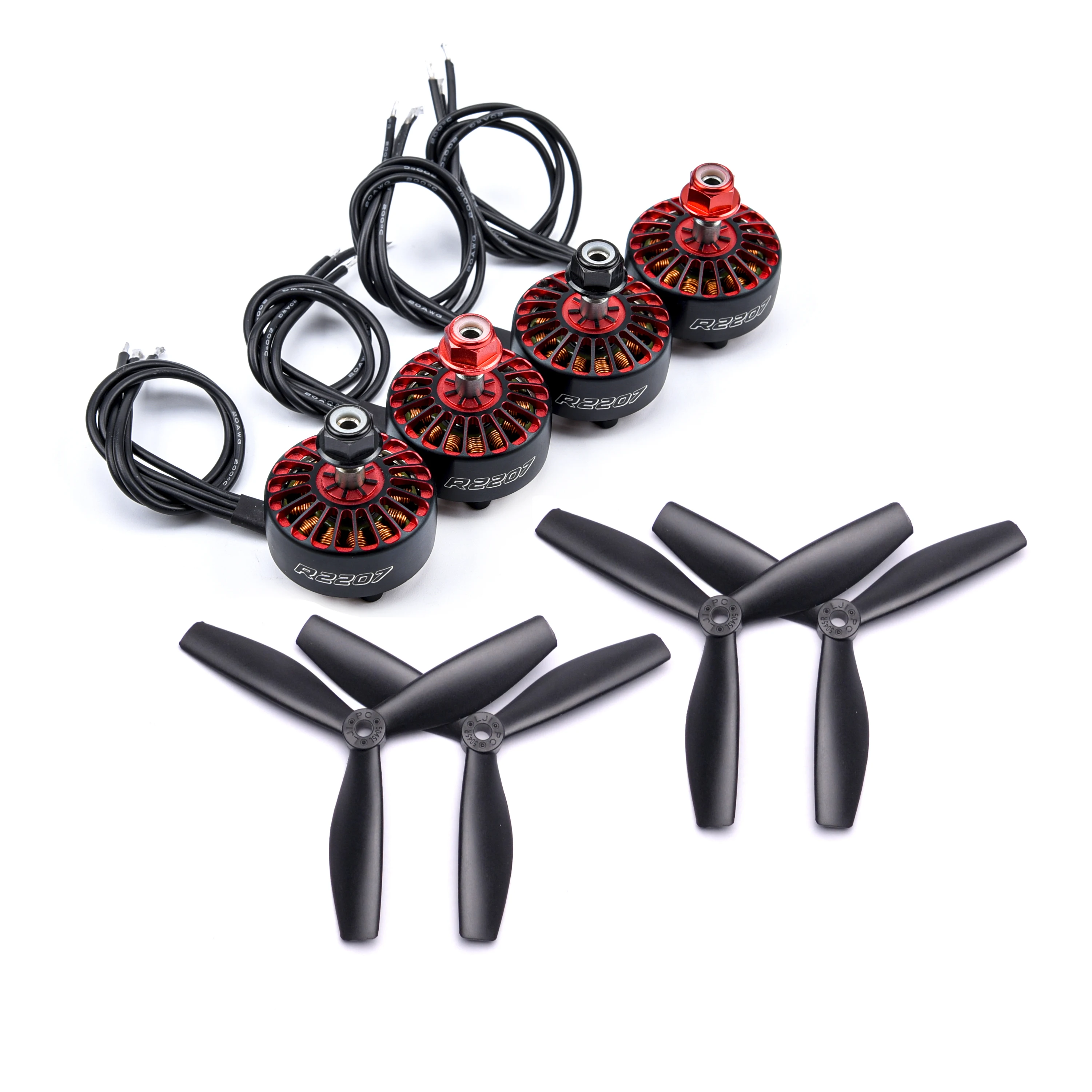 

4 шт. 2207 1800KV 3-6S бесщеточный двигатель CW CCW для Mark4 5-дюймовый FPV RACER Quadcopter RC Racing Drone Aircraft Multicopter
