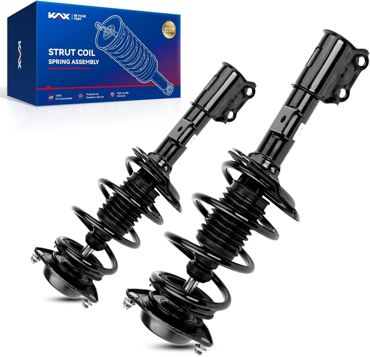 

Front Struts for Hyundai 2011 2012 2013 2014 2015 2016 Elantra Front Shocks Quick Complete Struts Assembly with Coil Spring Set