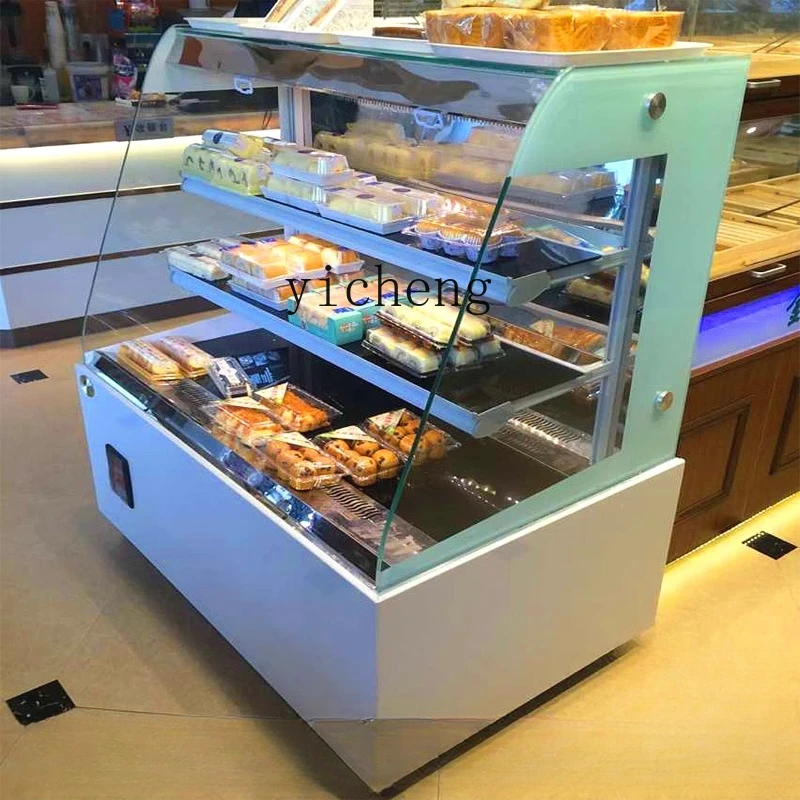 

ZZ Air Curtain Cabinet Sandwich Cabinet Open Cake Refrigerated Display Cabinet Malatang Fruit Sushi