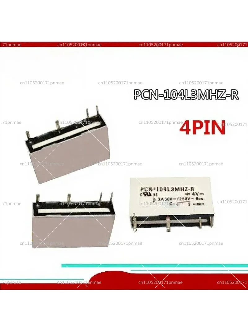 

10pcs 4V Relay PCN-104L3MHZ-R 4-Pin 3A DC4V SR 104L3MHZ Signal Relay