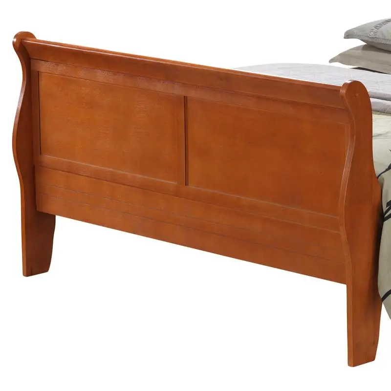 Queen Bed Oak G3160A-QB، تصميم أنيق، هيكل متين، مثالي لغرف النوم الحديثة #3