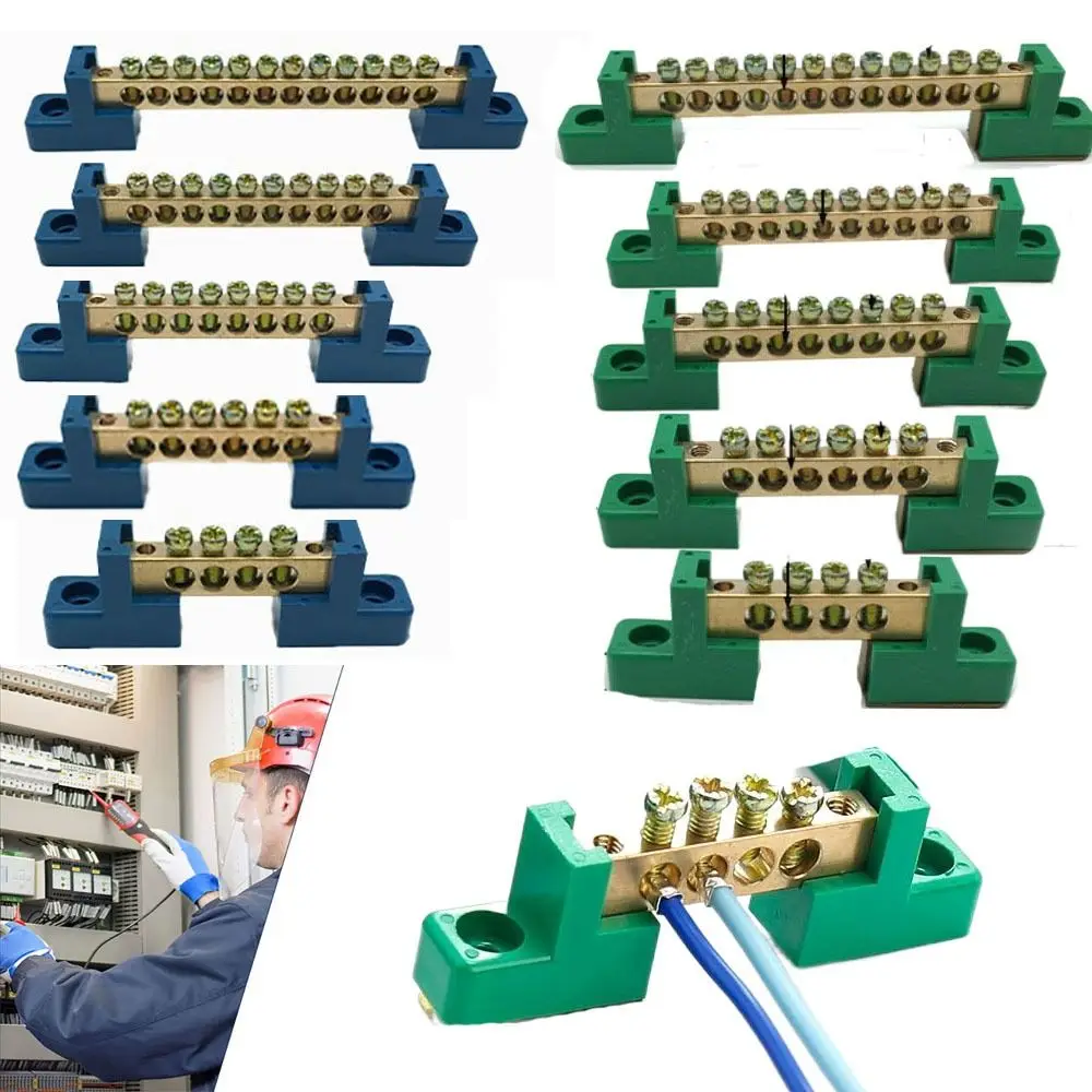 

Copper Screw Terminal Block Distribution Box Connection Copper Terminal Blocks Copper Bar Connection Terminal