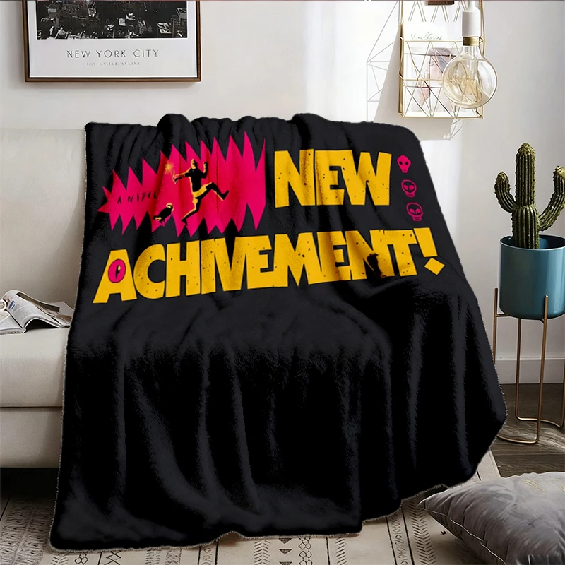 New Achievement Dungeon Crawler Carl Flannel Blanket, LitRPG BookTok