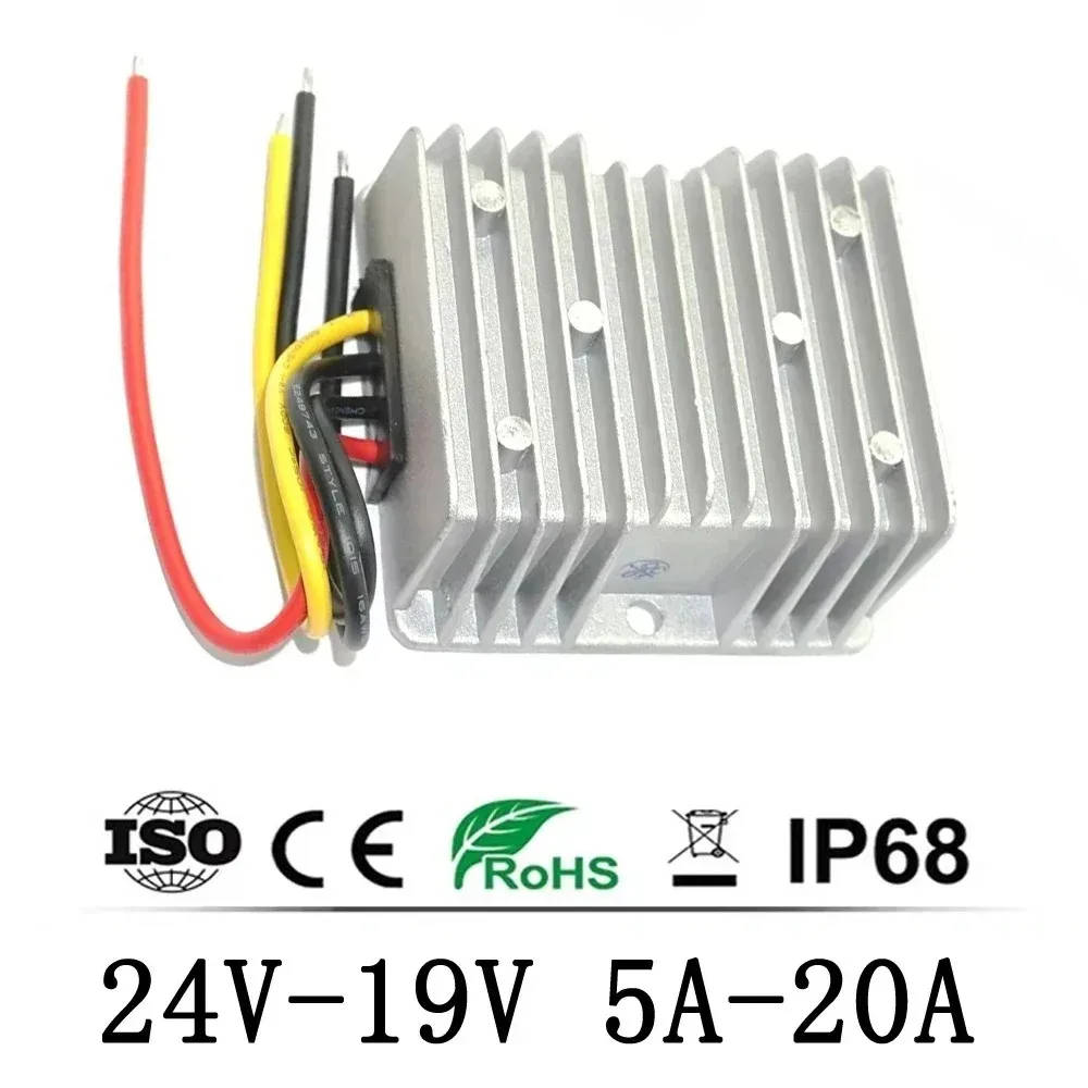 5a-20a Abwärts wandler 24 V zu 19 V DC-DC wandler 24 Volt zu 19 Volt Abwärts wandler für Auto Laptop Strom versorgung