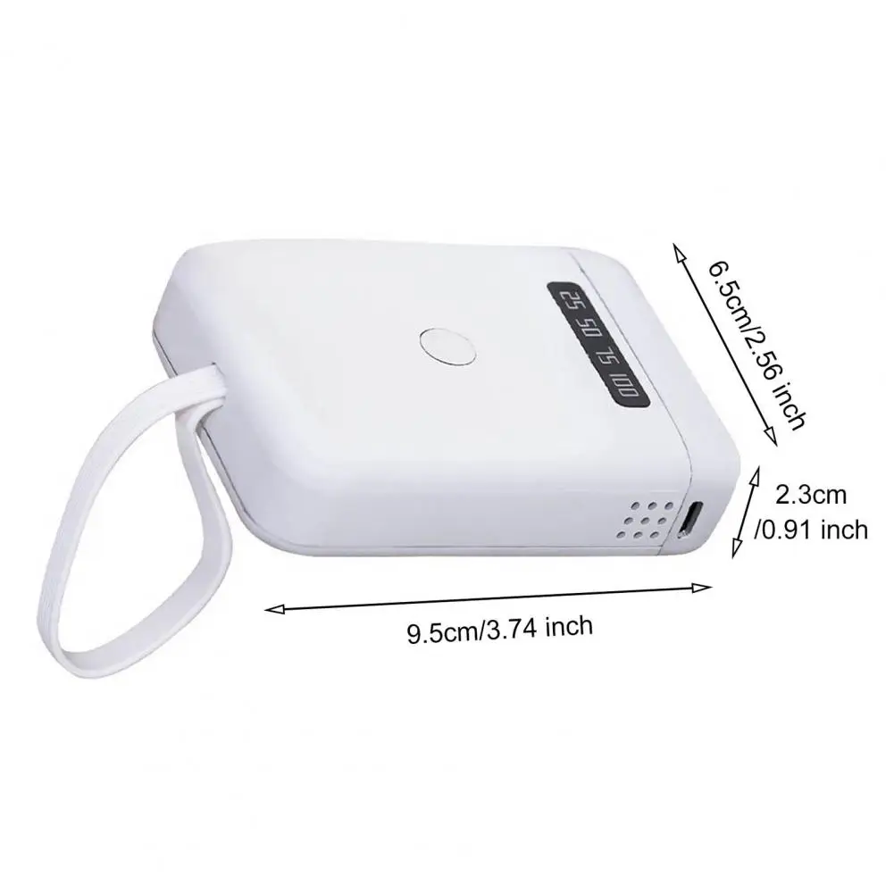405nm LED Hair Extension Lamp 5000mAh Rechargeable UV Light Hair Extension Machine Home Salon Portable Handheld Wig Glue Curing
