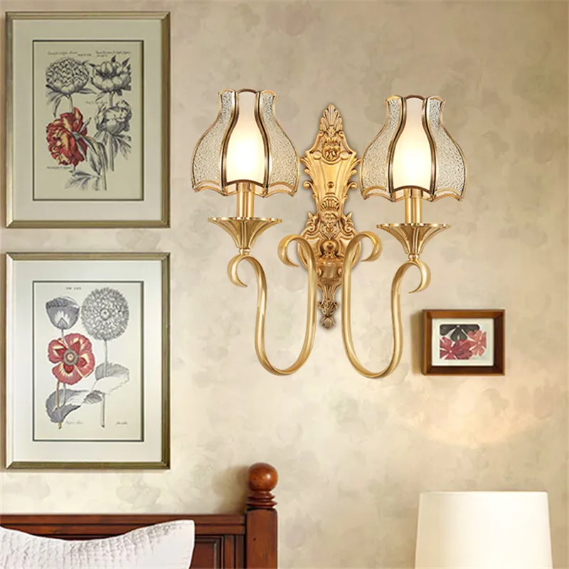 FAIRY Contemporary LED Copper Wall Lighting Creative Design Sconce Lamp Decor for Home Living Room