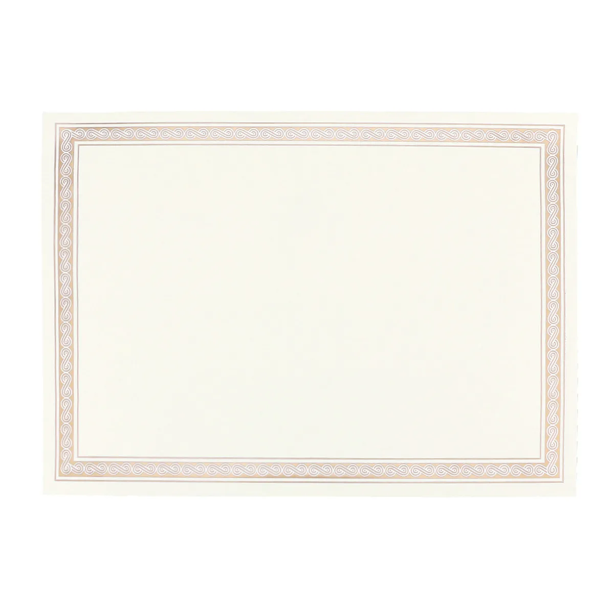 15pcs-award-certificate-paper-a4-metallic-gold-border-hot-stamping-paper-for-school-graduation-employee-recognition-classroom