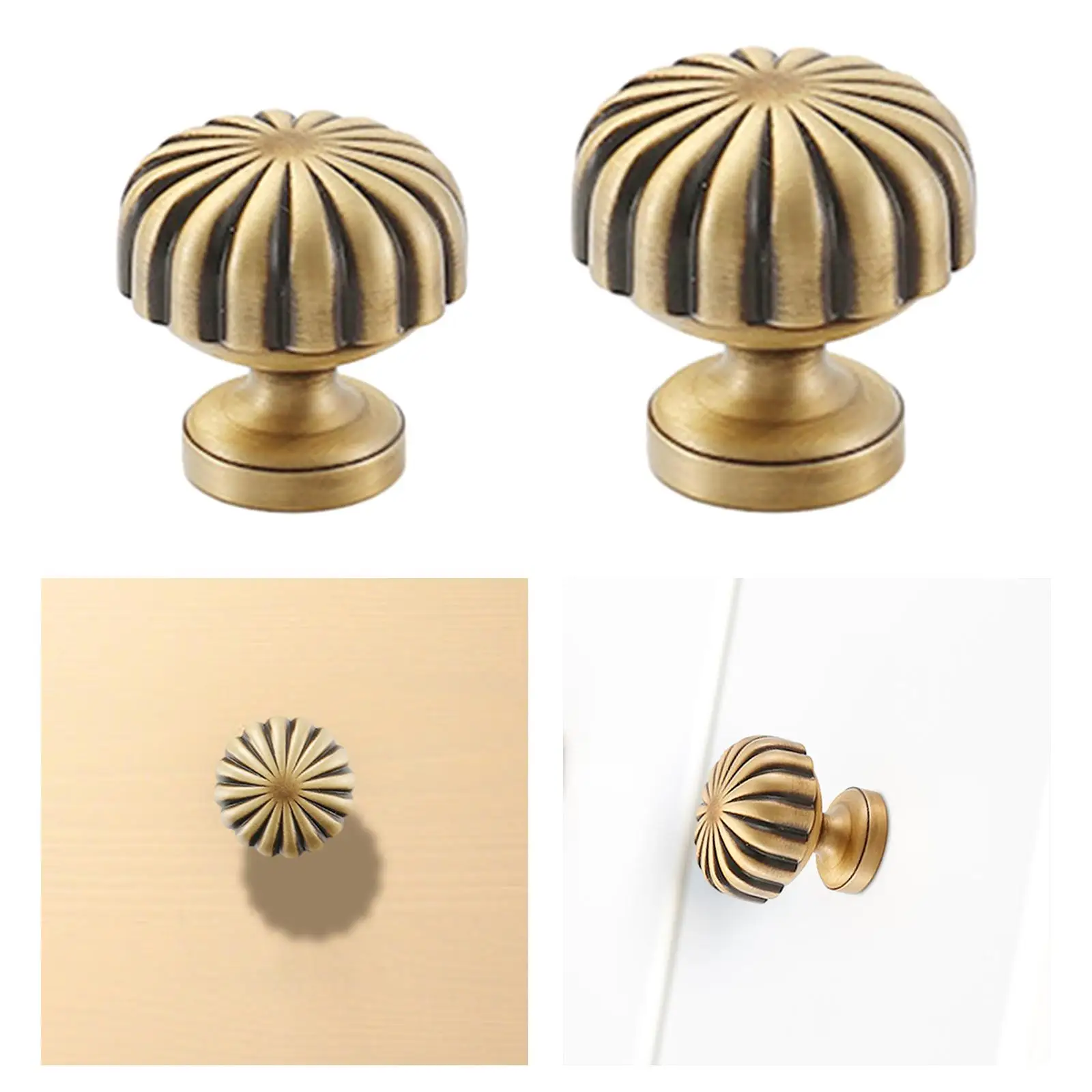 Cabinet Handles Convenient Decorative Kitchen Cabinet Hardware Multipurpose for Cupboard Bathroom Dresser Furniture Home