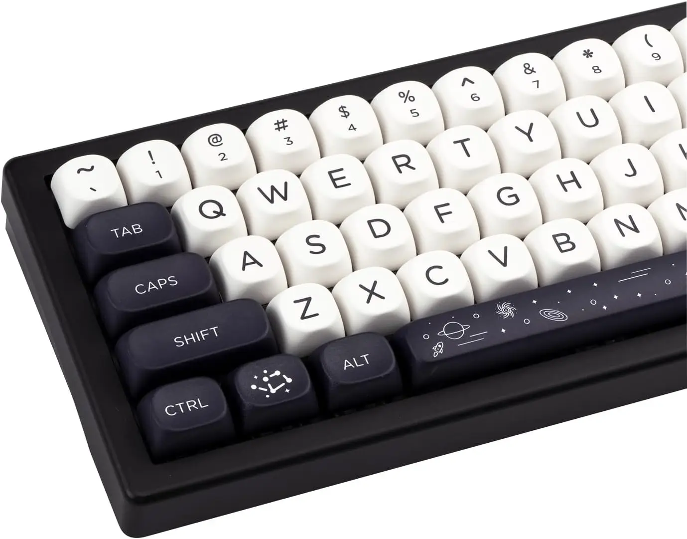 

Комплект кастомных PBT-кейкапов MOA (126 клавиш) с сублимационной печатью для механических клавиатур с переключателями Cherry Gateron MX