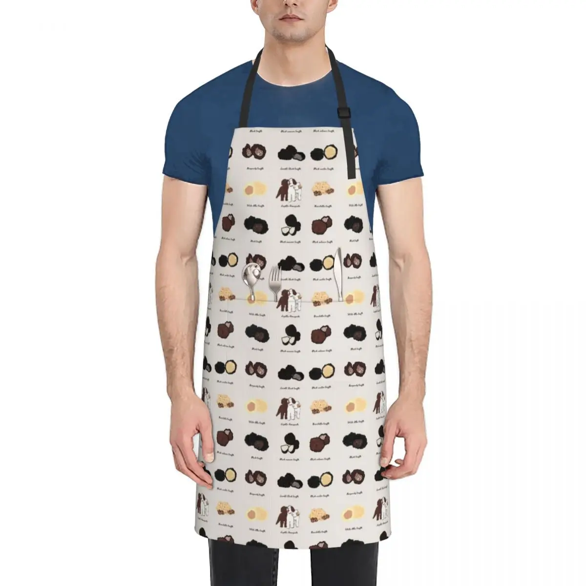 Truffle hunter Apron New year's kitchen and home Apron