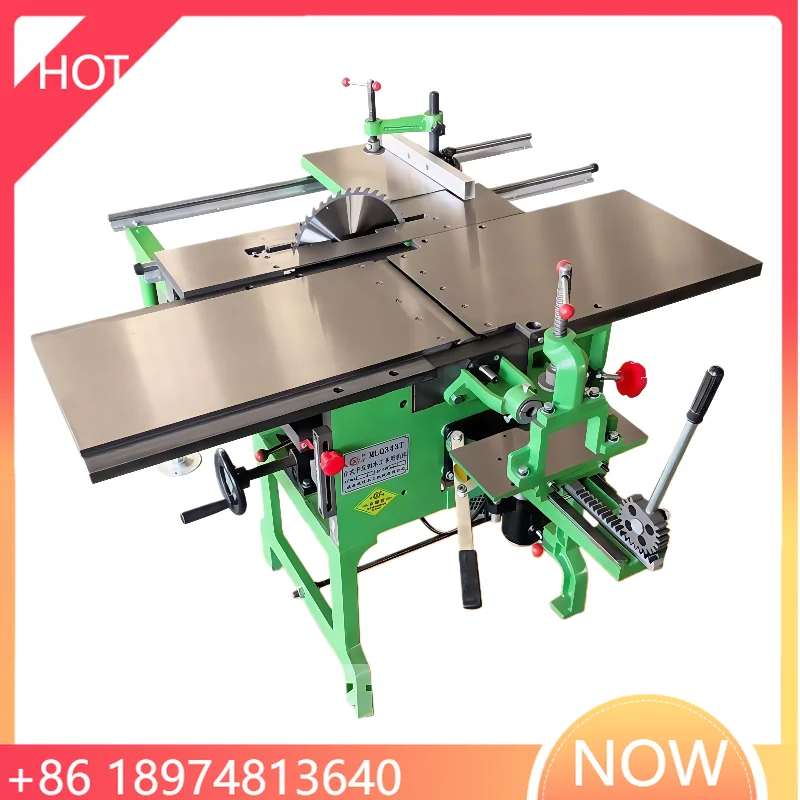 

3 In 1 Multifunctional Planer 292 Electric Woodworking Machine Saw Makes Square Holes Combination Woodworking Planer Machine