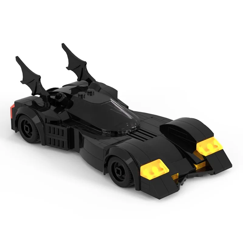 Speed Racing Car Model MOC Building Bricks Special Vehicles For Hero Movies Modular Technology Children Holiday Gifts Toys Suit